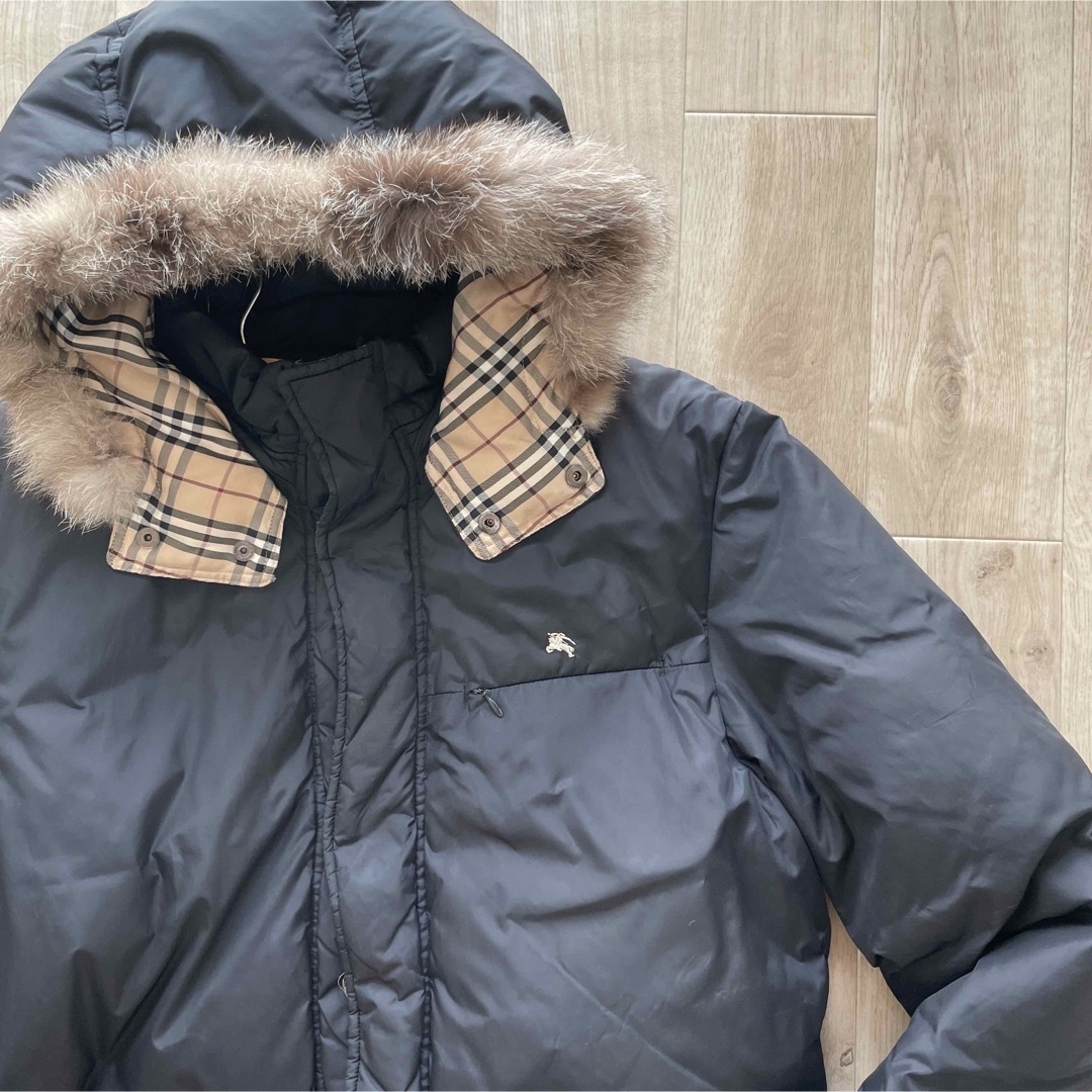 2024春の新作 Burberryバーバリーダウンジャケットブラック黒ノバ 2024春の新作 Burberryバーバリーダウンジャケットブラック黒ノバ