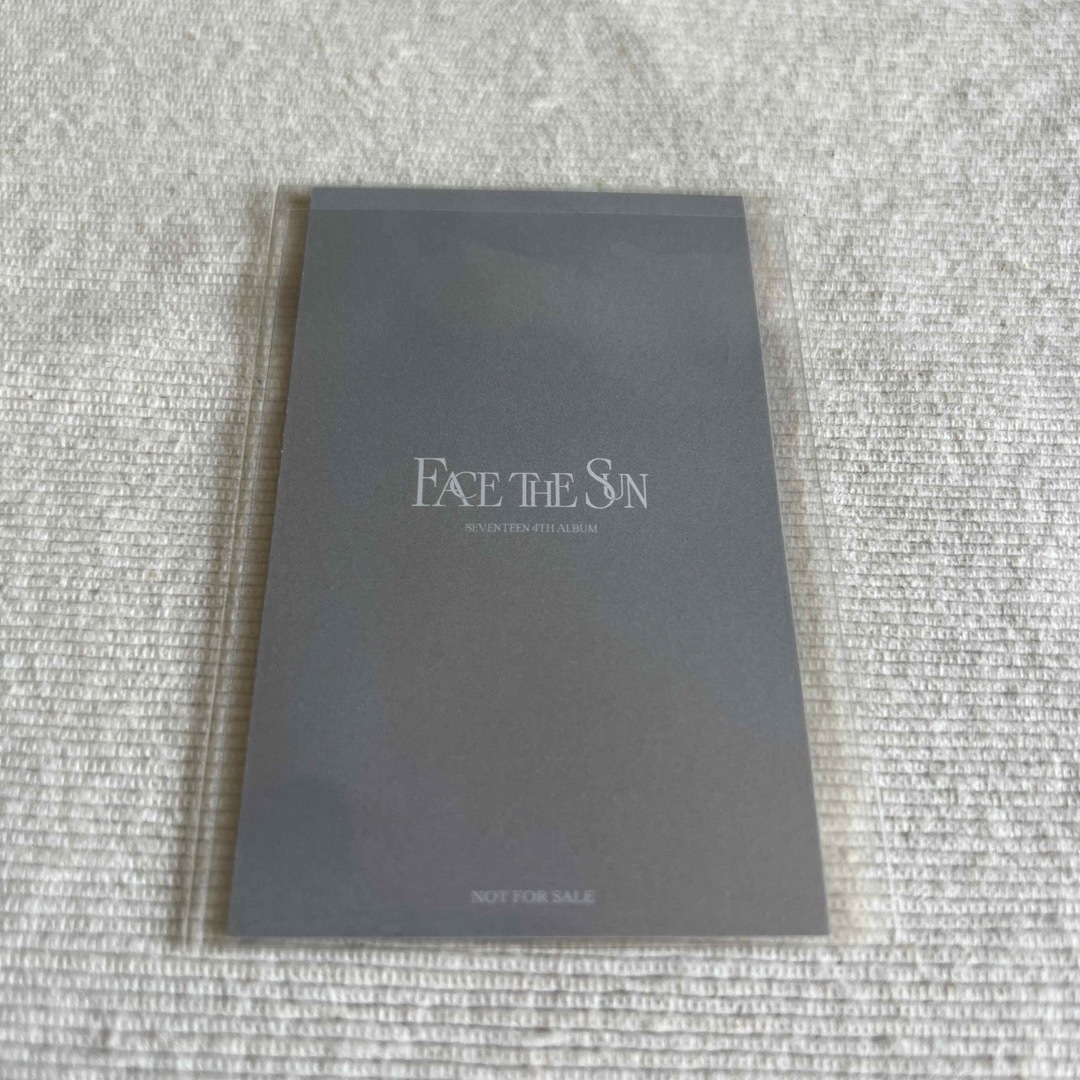 SEVENTEEN ミンギュ Face the Sun 特典 トレカの通販 by Tsuuu|ラクマ