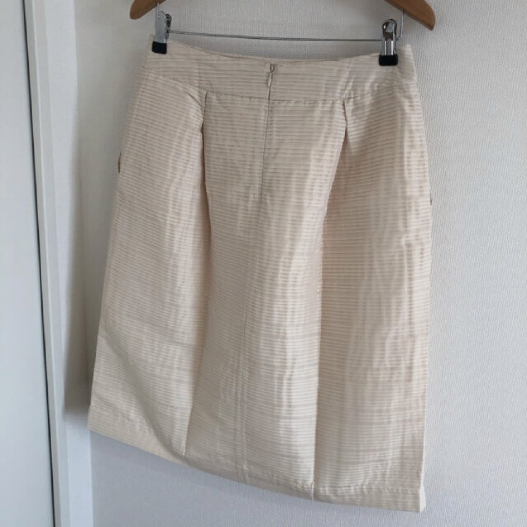 JUNKO SHIMADA(ジュンコシマダ)の49AV. ジュンコシマダ　デザインスカート　サイズ40 レディースのスカート(ひざ丈スカート)の商品写真