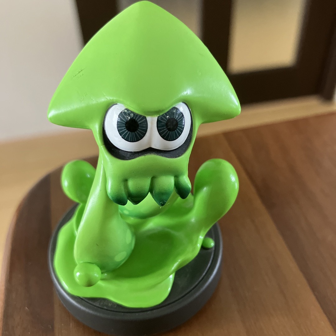 スプラトゥーン3 イカ　グリーン　amiibo エンタメ/ホビーのフィギュア(ゲームキャラクター)の商品写真