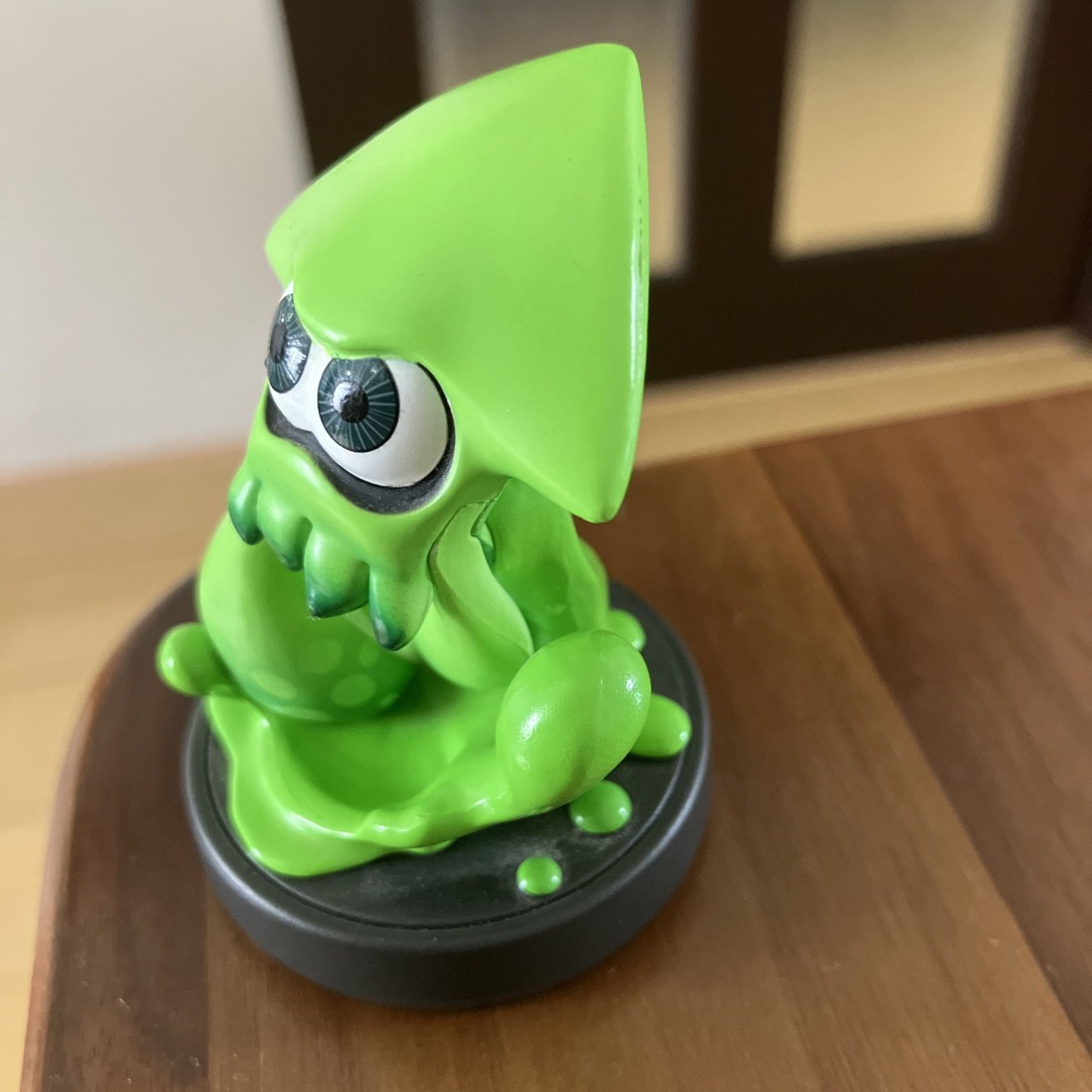 スプラトゥーン3 イカ　グリーン　amiibo エンタメ/ホビーのフィギュア(ゲームキャラクター)の商品写真