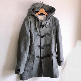 【極美品】MOUSSY マウジー　レディース ウールダッフルコート グレー