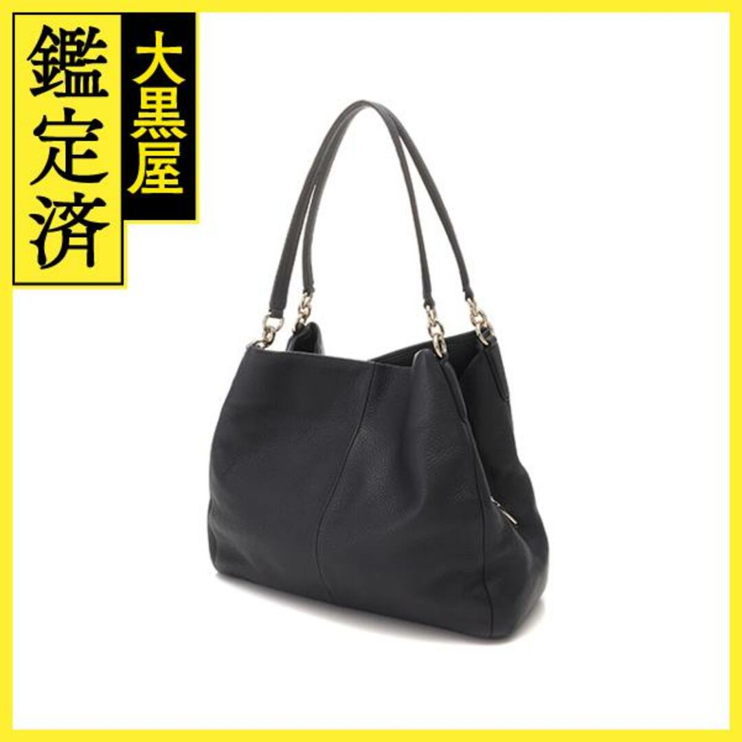 COACH - コーチ COACH フィービー トートバッグ ネイビー レザー【460