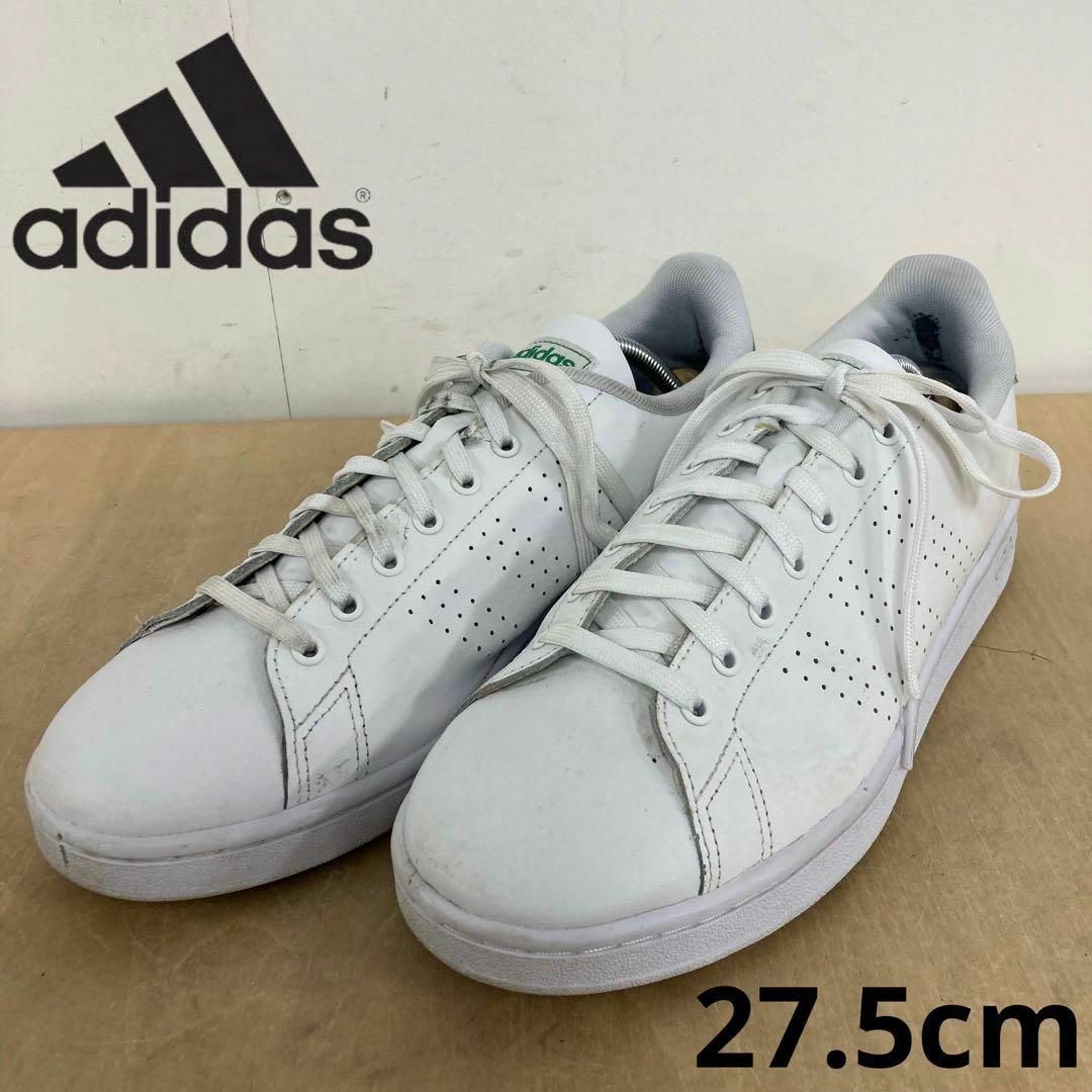 adidas(アディダス)のadidas ADVANCOURT LEA 27.5cm メンズの靴/シューズ(スニーカー)の商品写真