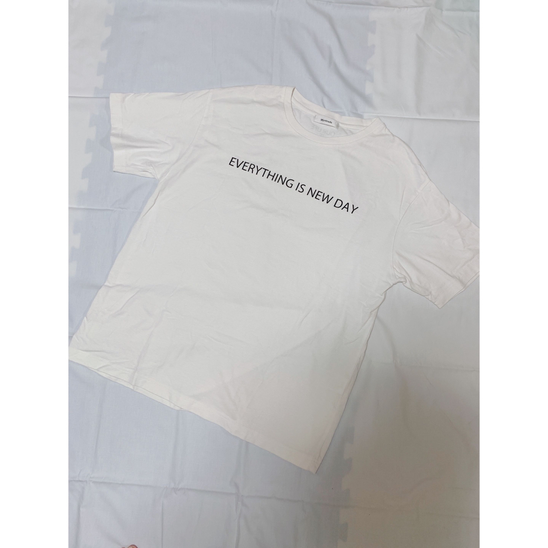 Mystrada(マイストラーダ)の白Tシャツ　マイストラーダ メンズのトップス(Tシャツ/カットソー(半袖/袖なし))の商品写真
