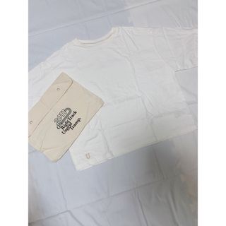 アングリッド(Ungrid)の白Tシャツ　カバン付き　アングリッド(Tシャツ(半袖/袖なし))