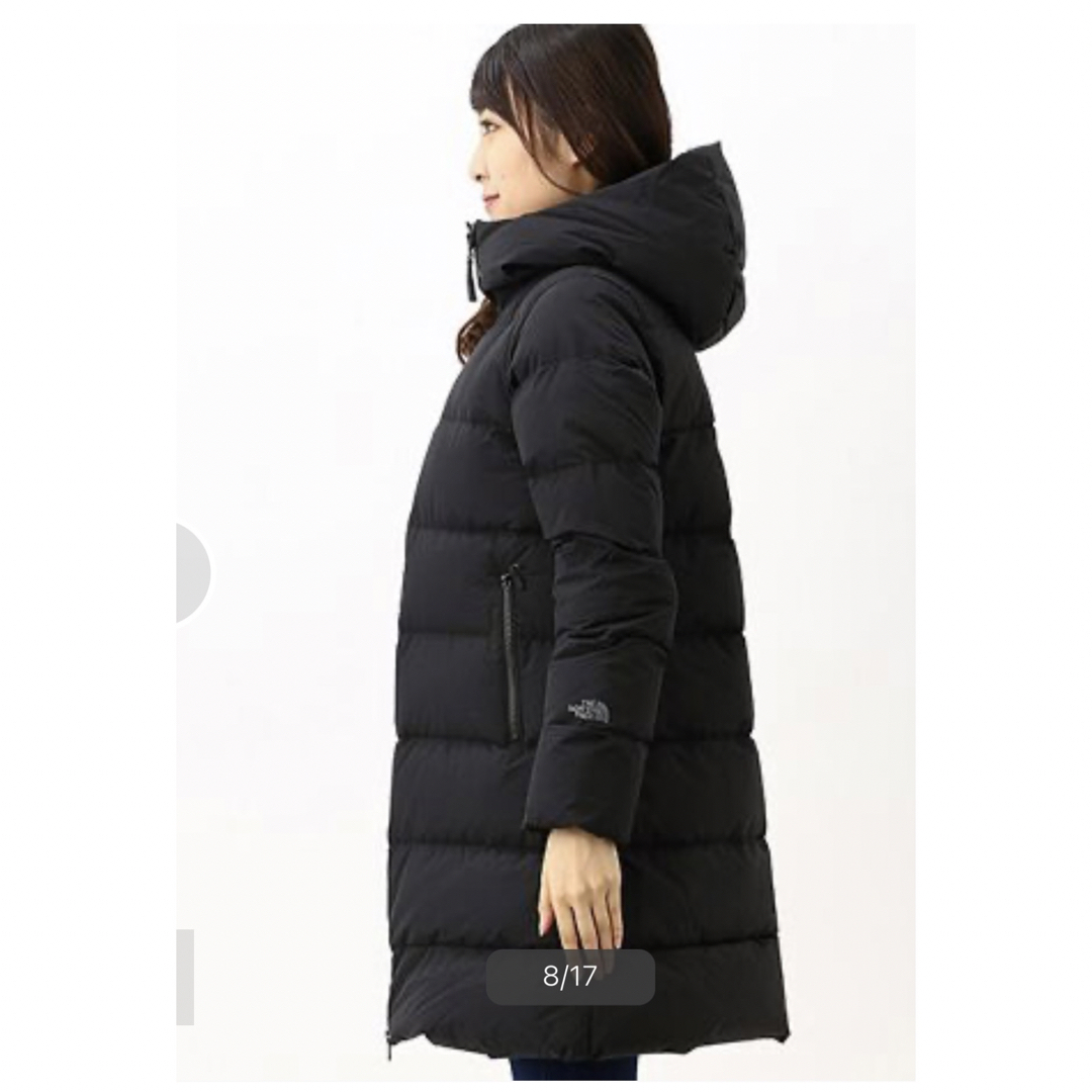THE NORTH FACE - ウィンドストッパーダウンシェルコートS 収納袋付き