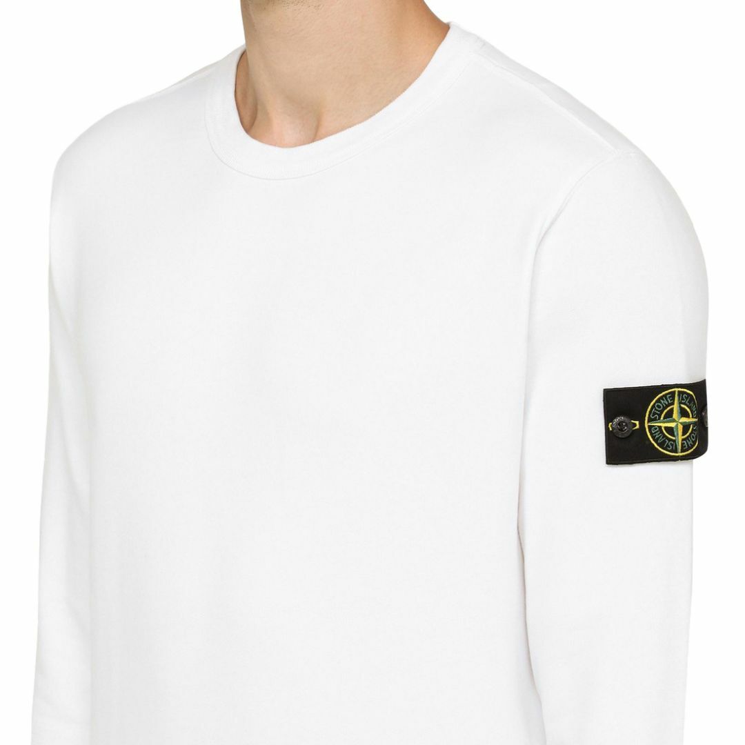 STONE ISLAND - 27 STONE ISLAND ホワイト トレーナー スウェット size