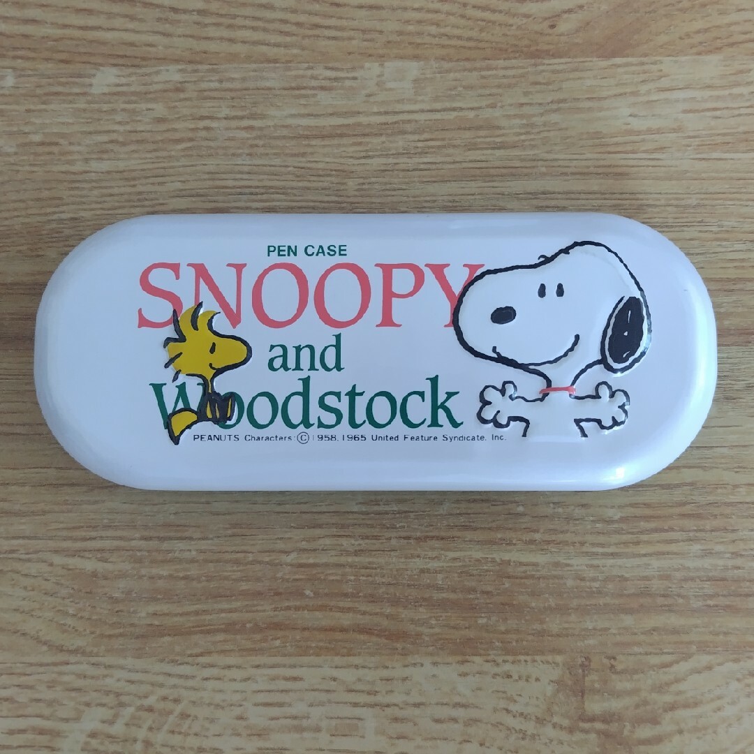 SNOOPY(スヌーピー)の缶ペンケース スヌーピー インテリア/住まい/日用品の文房具(ペンケース/筆箱)の商品写真