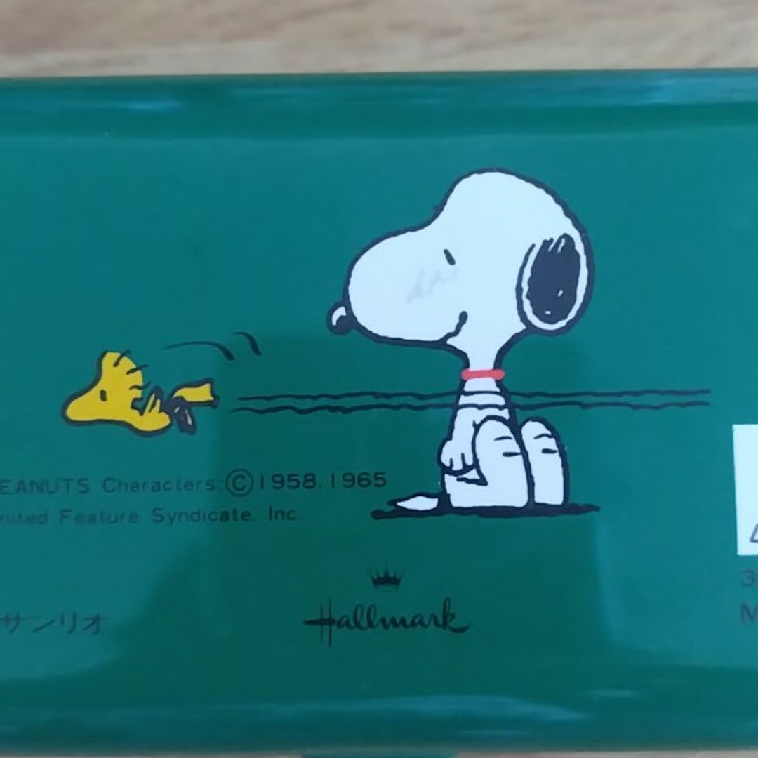 SNOOPY(スヌーピー)の缶ペンケース スヌーピー インテリア/住まい/日用品の文房具(ペンケース/筆箱)の商品写真