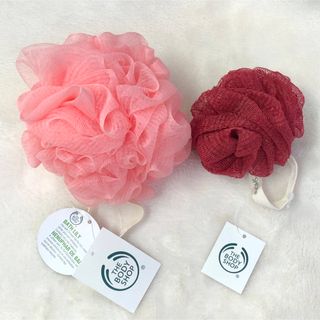 ザボディショップ(THE BODY SHOP)の新品★THE BODY SHOP バスリリー2点セット★(洗顔ネット/泡立て小物)