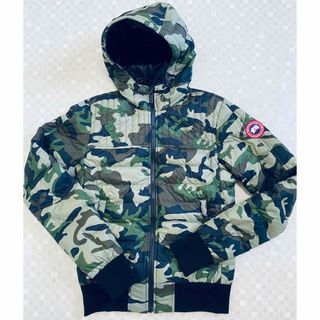 カナダグース(CANADA GOOSE)の美品Canada goose 「CABRI HOODY」ダウンジャケット S(ダウンジャケット)