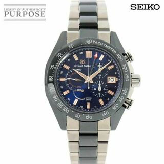 グランドセイコー(Grand Seiko)のグランドセイコー GRAND SEIKO スプリングドライブ ブラックセラミックスコレクション GMT SBGC219 世界限定500本 Spring Drive VLP 90196077(腕時計(アナログ))