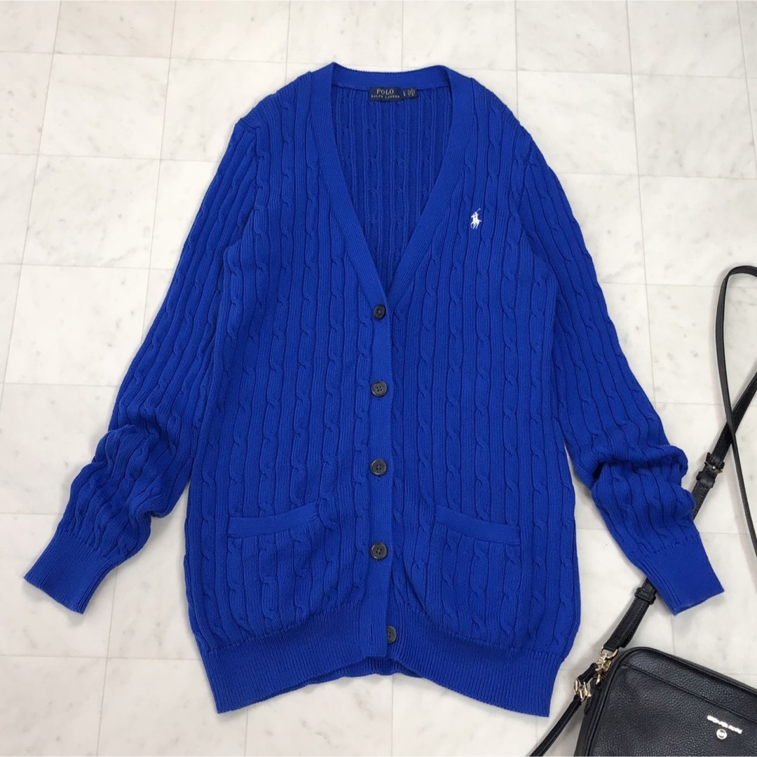 クリーニング ☆POLO RALPH LAUREN☆美品☆コットン ケーブル