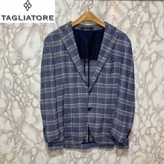 TAGLIATORE  Brilla  チェック　シングルジャケット　48