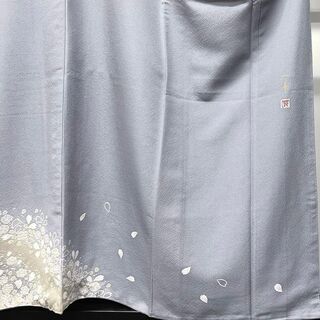 吉乃一廉　絞り　桜と流水の色留袖　着物tmg23090812
