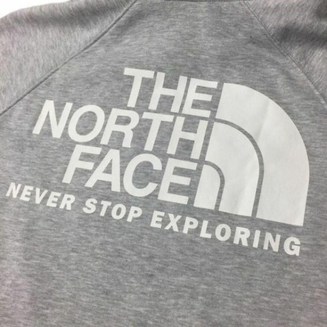 THE NORTH FACE THROWBACK HOODIE L グレー