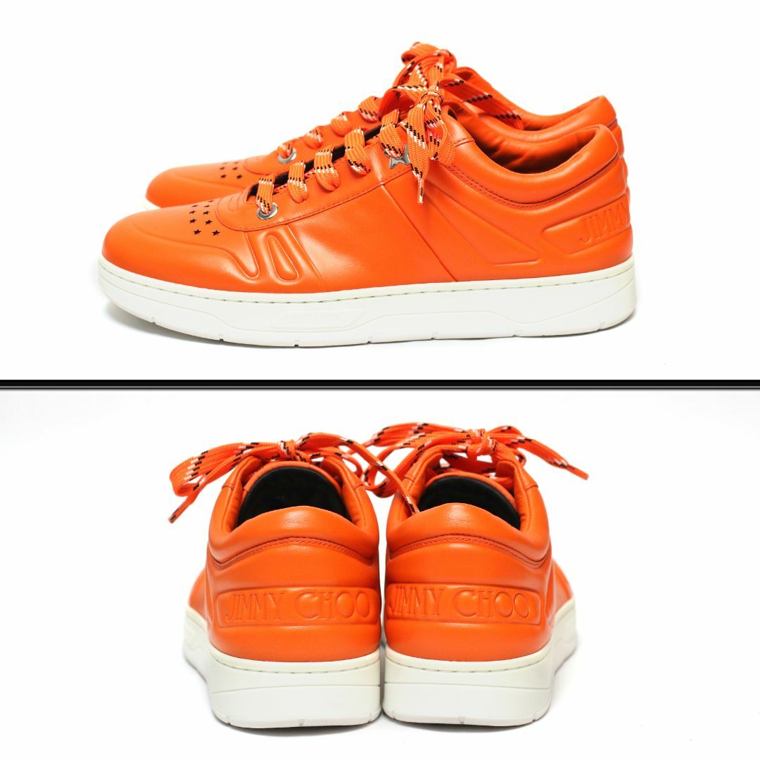 JIMMY CHOO - 【新品】◇ジミーチュウ◇ オレンジ / 星柄 JIMMY CHOO - 【新品】◇ジミーチュウ◇ オレンジ / 星柄