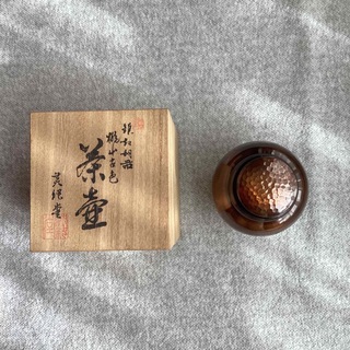銅製　茶壷　英純堂(金属工芸)