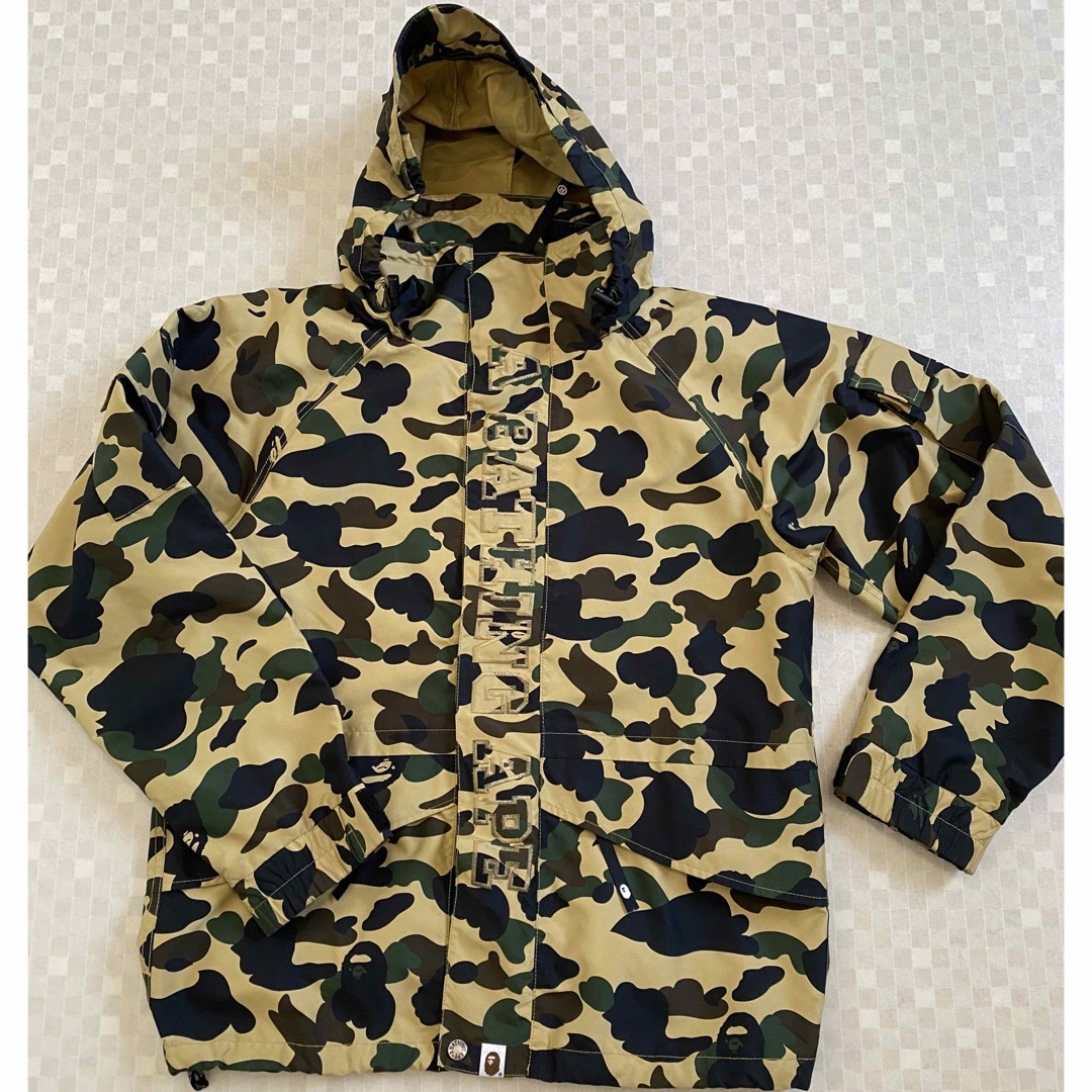 A BATHING APE マウンテンパーカー S エイプ