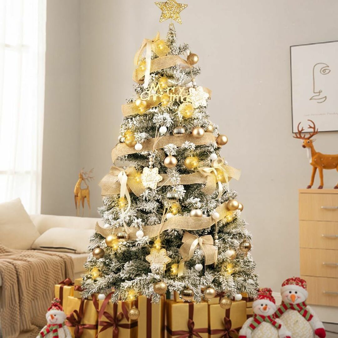 クリスマスツリー 150cm 400本 高密度枝数 おしゃれ 北欧風 10mLE