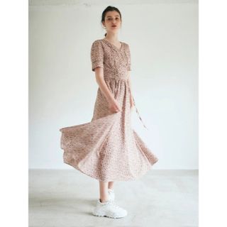 エクラン(ECLIN)の【美品】ECLIN / 小花柄ワンピース(ロングワンピース/マキシワンピース)