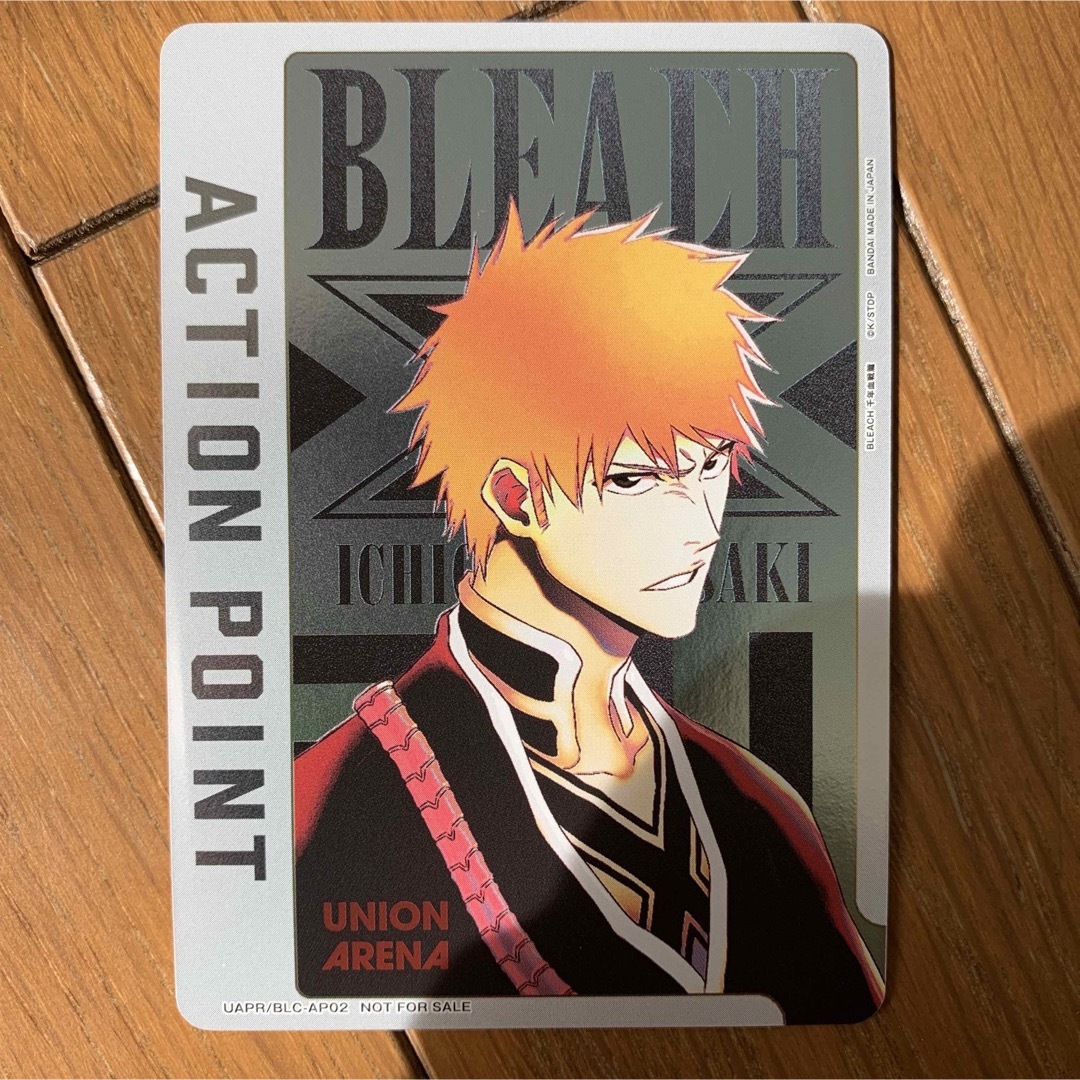 ユニオンアリーナ BLEACH 黒崎一護 パラレル　星3  未使用美品