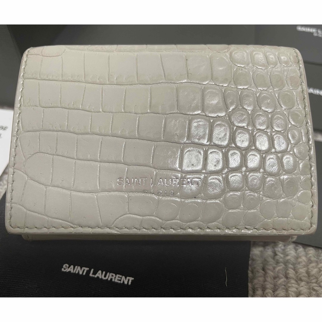 Saint Laurent - サンローラン 三つ折り財布 型番: 459784 中古 ...