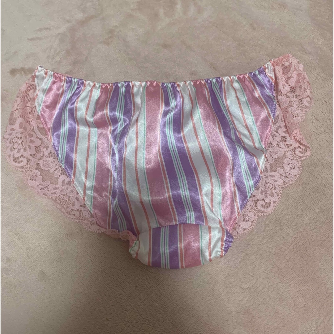 Ravijour☆ラヴィジュール☆紫レース☆フルバック紐パンツ 滑り Ravijour☆ラヴィジュール☆紫レース☆フルバック紐パンツ 滑り