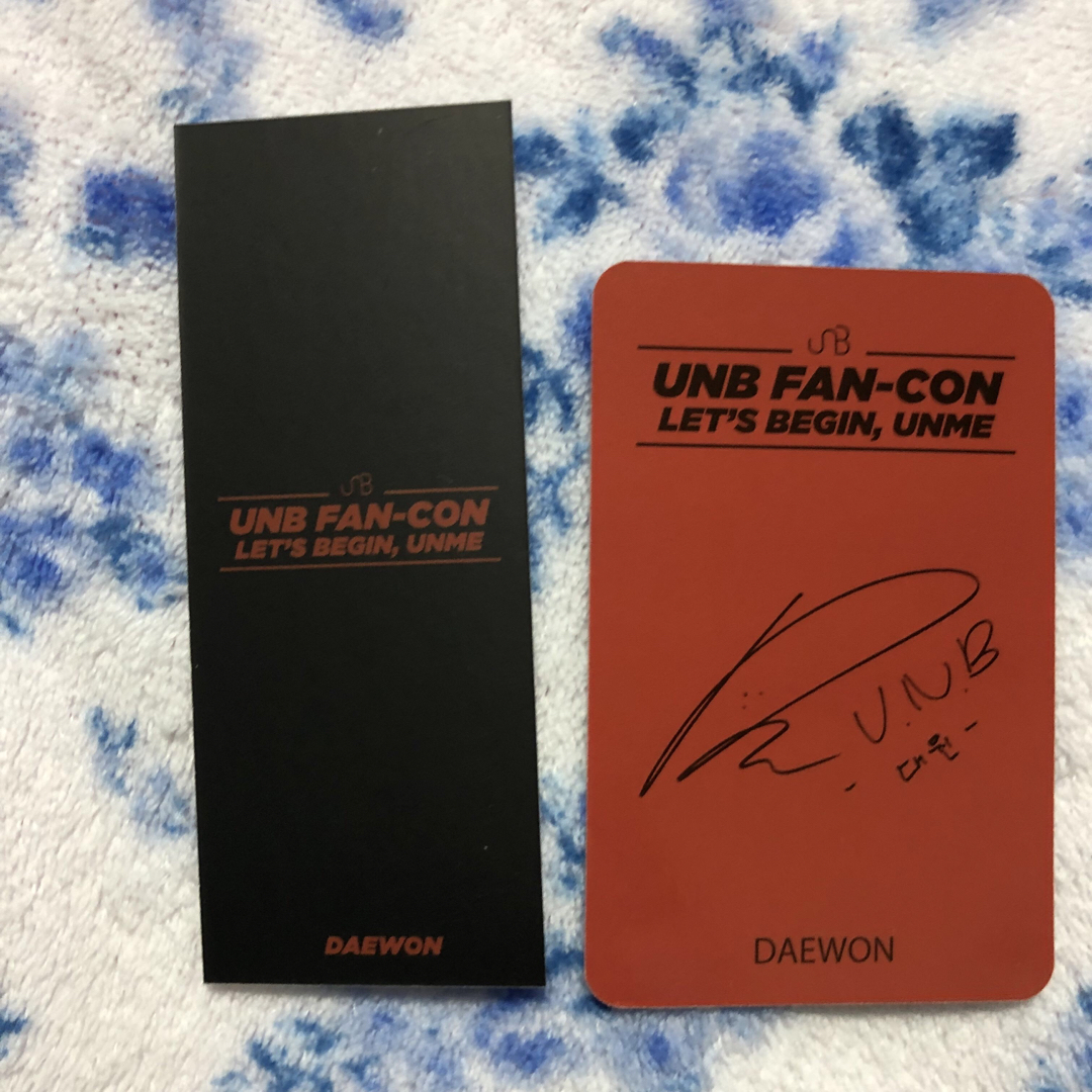 UNB FAN-CON LET'S BEGIN, UNME DVD 新品未開封品