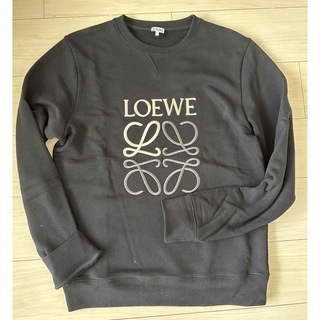 ロエベ(LOEWE)のLOEWE ロエベ アナグラム ロゴ刺繍 スウェット トレーナー 美品(スウェット)
