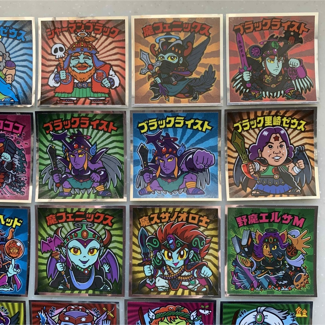 bikkuriman（LOTTE）(ビックリマン)のロッテ ビックリマンシール 天使が悪魔になっちゃった 全30枚 コンプリート エンタメ/ホビーのアニメグッズ(カード)の商品写真