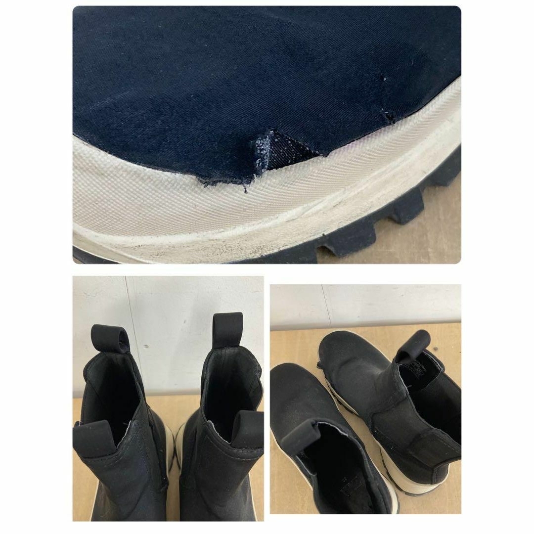 【ZARA】38 VIBRAM®︎リアルレザーブーツ