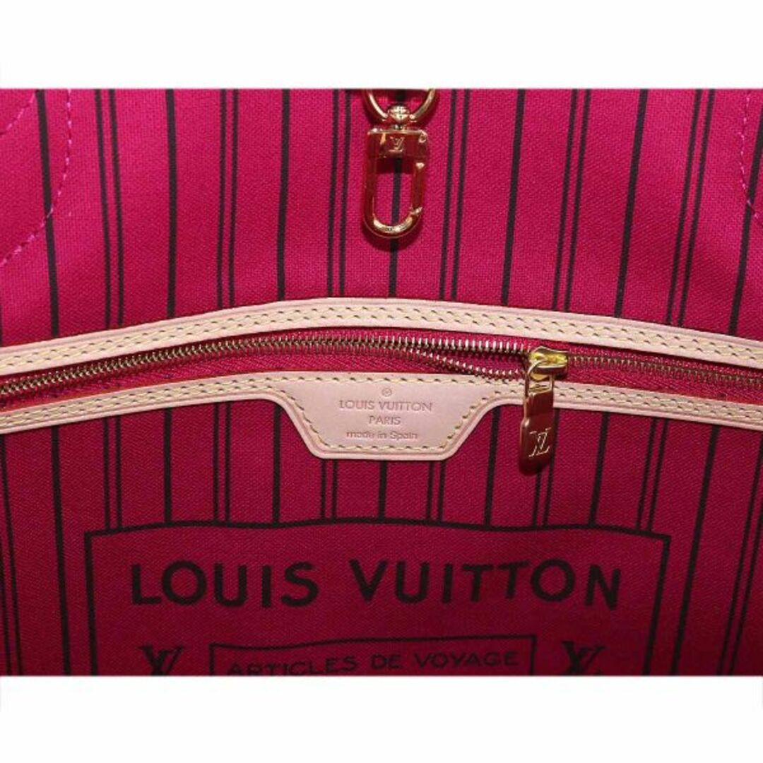 未使用 展示品 ルイ ヴィトン LOUIS VUITTON モノグラム ネヴァーフル MM トート バッグ ブラウン ピヴォワンヌ M41178 RFID VLP 90208452