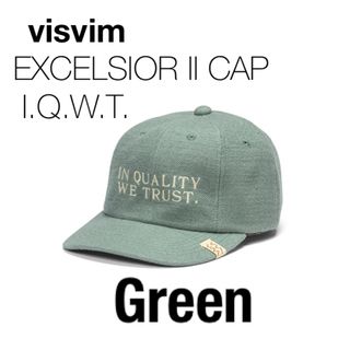 visvim EXCELSIOR II CAP I.Q.W.T. Green完売