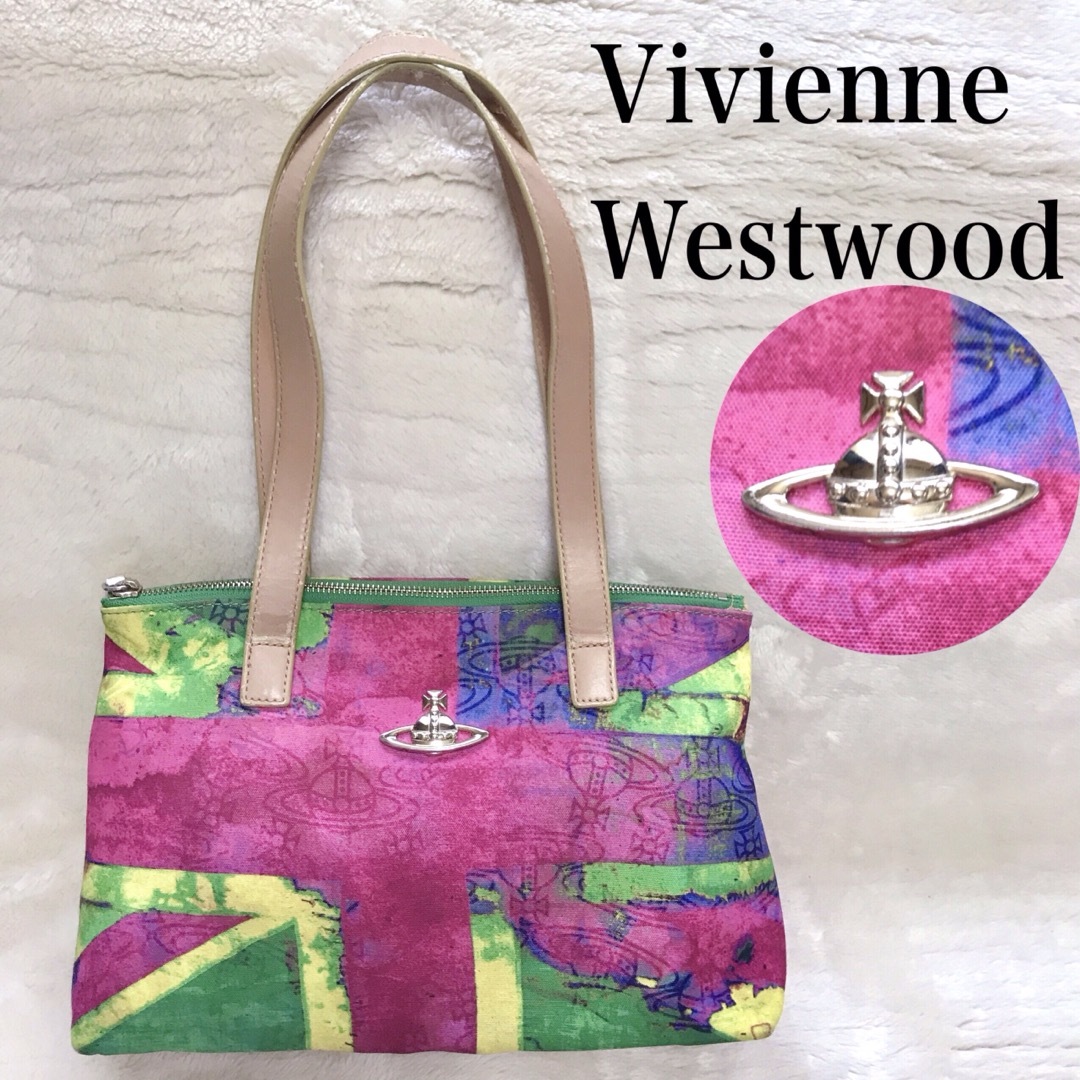 【新品未使用】vivienne westwood トートバッグ 総柄