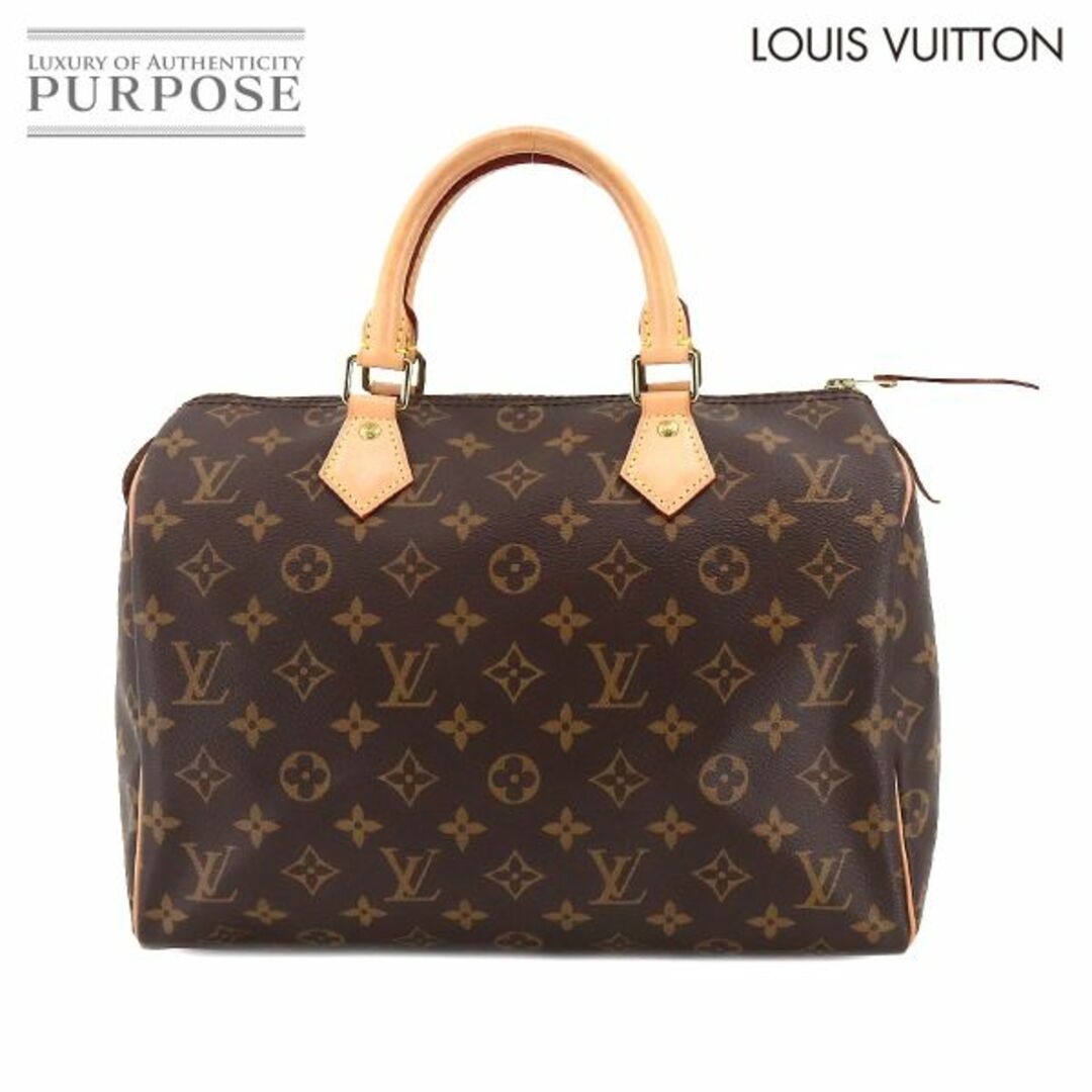 ルイ ヴィトン LOUIS VUITTON モノグラム スピーディ 30 ハンド バッグ ブラウン M41108 RFID ゴールド 金具 VLP 90209274