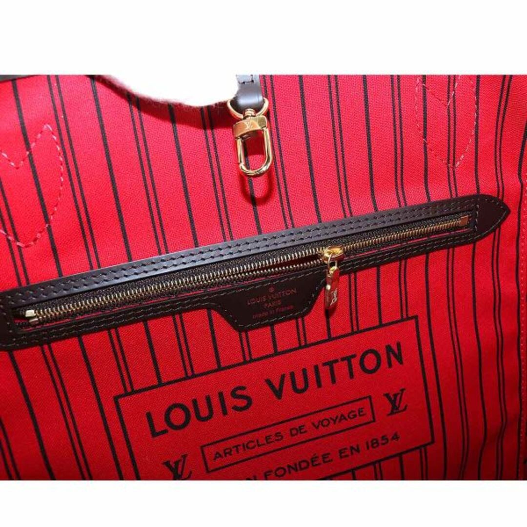 LOUIS VUITTON(ルイヴィトン)の未使用 展示品 ルイ ヴィトン LOUIS VUITTON ダミエ ネヴァーフル MM トート バッグ エベヌ スリーズ N41358 RFID ゴールド 金具 VLP 90209483 レディースのバッグ(トートバッグ)の商品写真