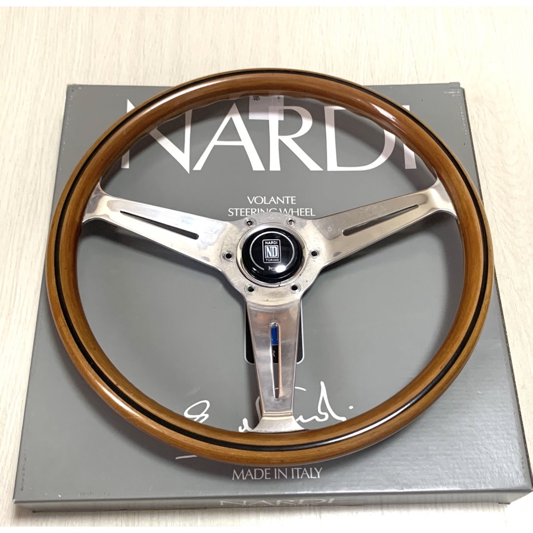 コペンロードスター希少【NARDI Classic】36.5Φ ウッドステアリング　ナルディ