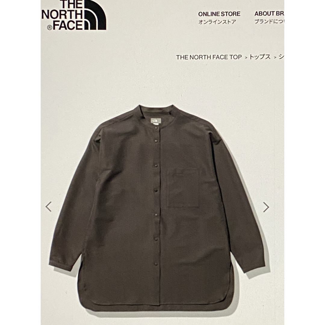 THE NORTH FACE(ザノースフェイス)の新品THE NORTH FACE シアサッカーオーバーシャツ レディースのトップス(シャツ/ブラウス(長袖/七分))の商品写真