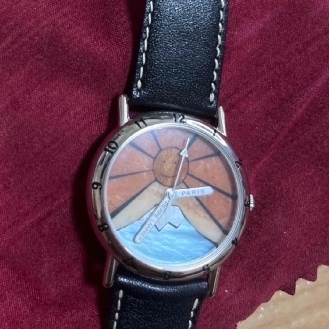 Pierre Lannier(ピエールラニエ)の腕時計　ピエールラニエ×さくらももこ　富士山　数量限定品 レディースのファッション小物(腕時計)の商品写真