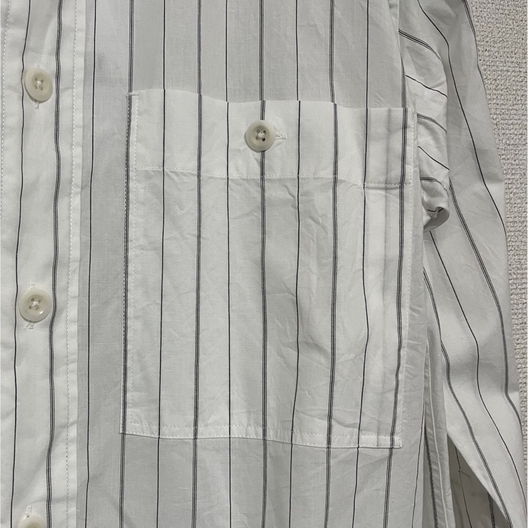 MARGARET HOWELL(マーガレットハウエル)の【新品・タグ付き】MHL. ／GRAPHIC COTTON STRIPE メンズのトップス(シャツ)の商品写真