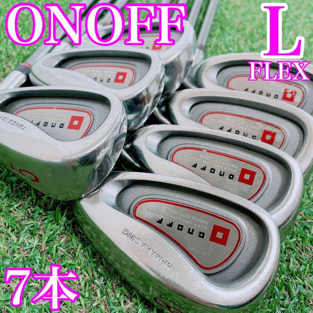 ONOFF  グラビティコントロール  アイアンセット  5〜Pw  6本　R