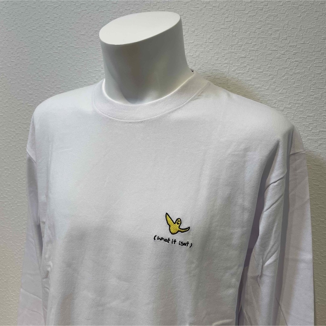 Mark Gonzales(マークゴンザレス)のM新品MARK GONZALESマークゴンザレスFOLLOW MEロンT 長袖 メンズのトップス(Tシャツ/カットソー(七分/長袖))の商品写真