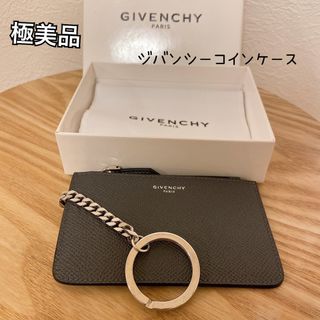 新品 GIVENCHY コーティングキャンバス ミニ ジップウォレット-