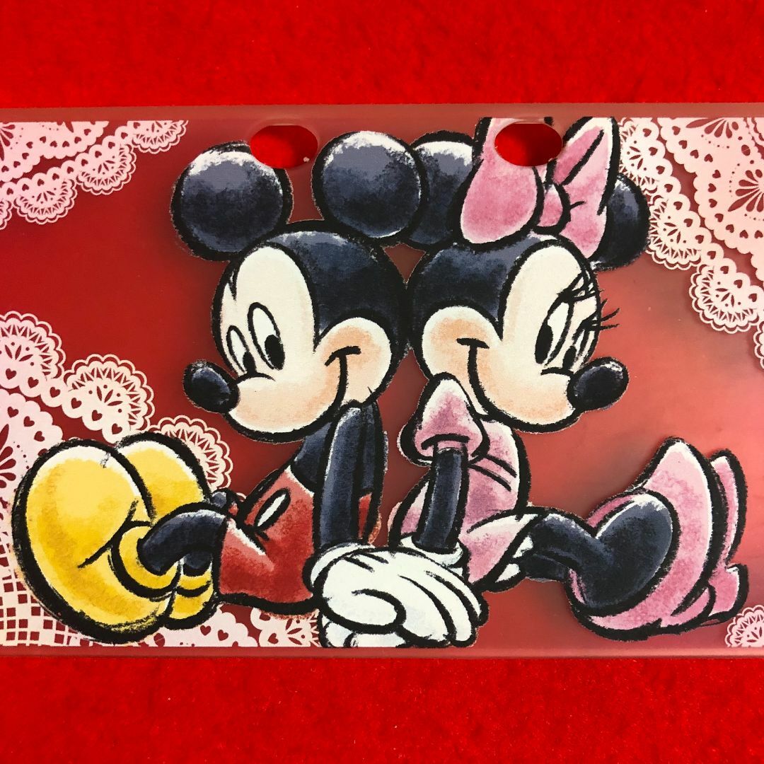 ミニーマウス(ミニーマウス)のミッキーマウス＆ミニーマウスニンテンドー3DSLL専用ハードカバー エンタメ/ホビーのアニメグッズ(その他)の商品写真