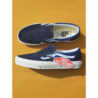 ヴァンズ(VANS)のバンズ VANS SLIP-ON Sidestripe 27,0cm Navy(スニーカー)