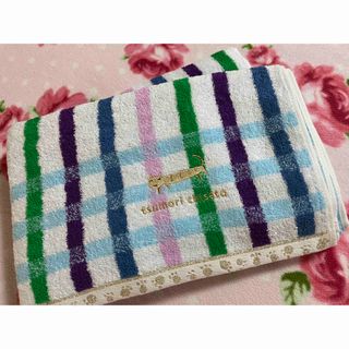 ツモリチサト(TSUMORI CHISATO)のツモリチサト　バスタオル　カラフルチェックbu(タオル/バス用品)