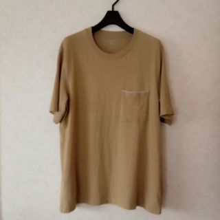 ユニクロ(UNIQLO)のユニクロ ꕤ JWアンダーソン ブランケットステッチTシャツ メンズL(Tシャツ/カットソー(半袖/袖なし))