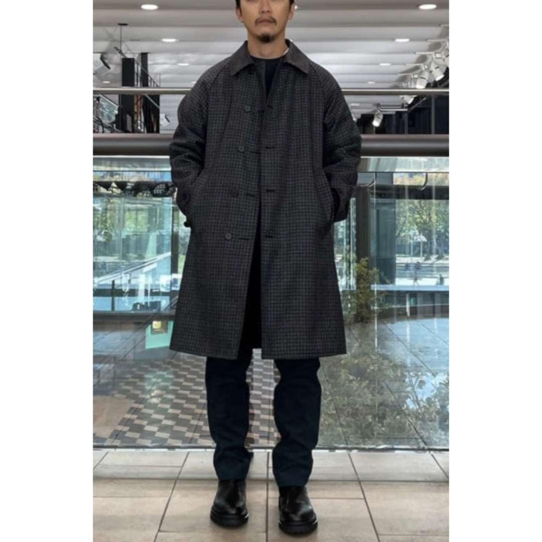 未使用品 リバーシブル バルカラー コート-